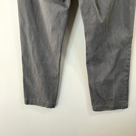 Calvin Klein Pants Jeans Mens Size 33 x 30 Gray Distressed Straight Ankle - Picture 9 of 13